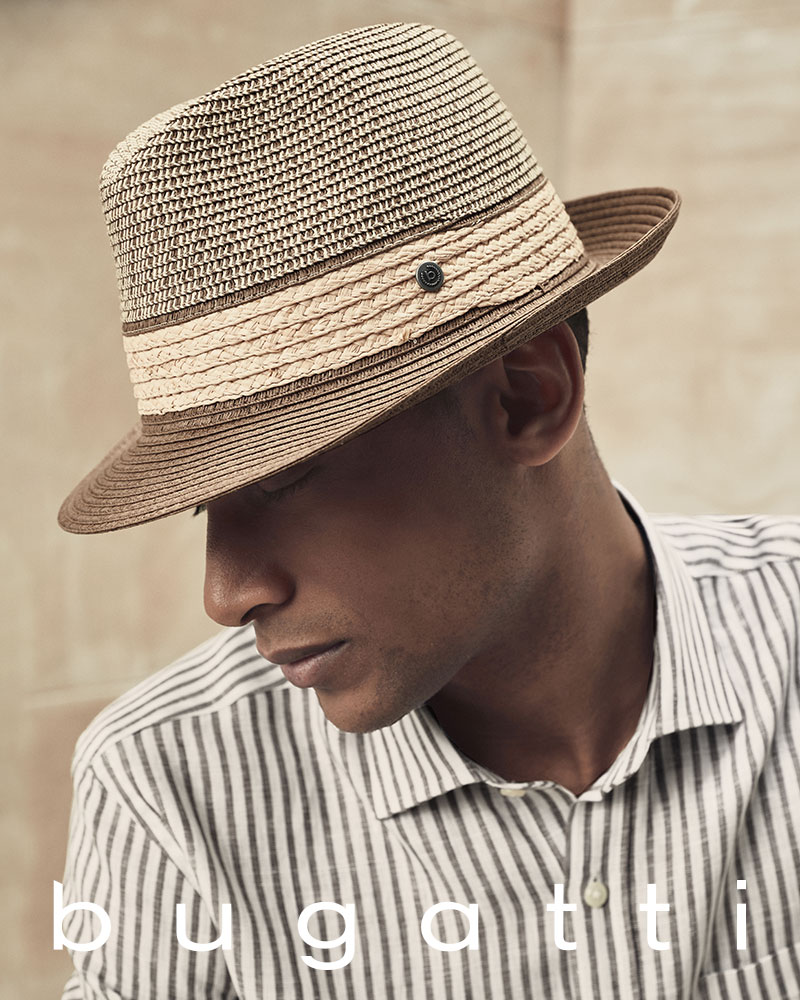 ブガッティ ハンチング Knitted Flat Cap（ニットフラットキャップ