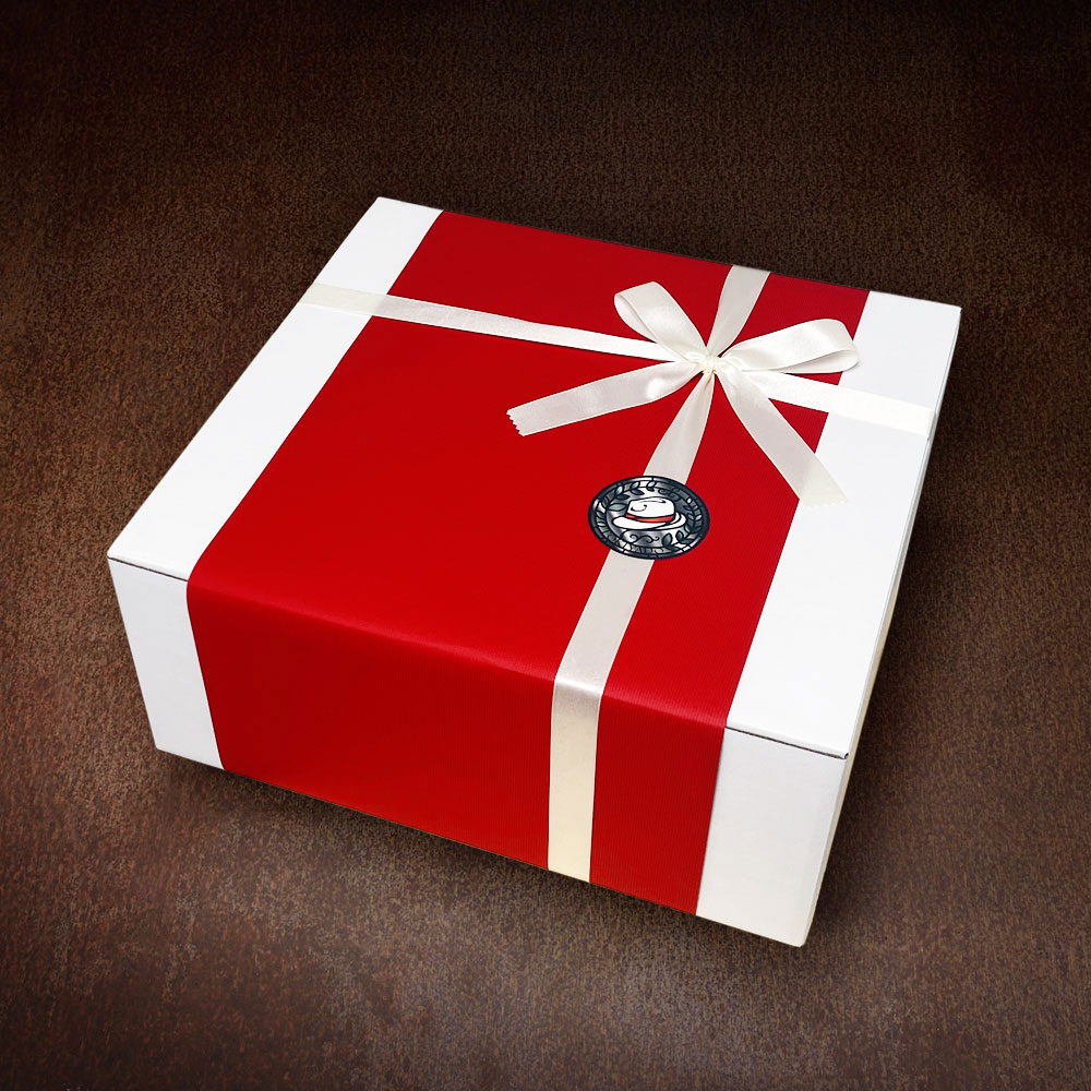 ハンチング・キャップなどのラッピング