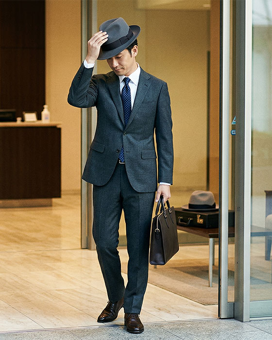 ミニコラム　ビジネスシーンにおける帽子のマナー