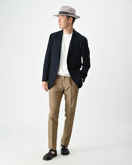 夏の紳士 ― パナマハットの完成形