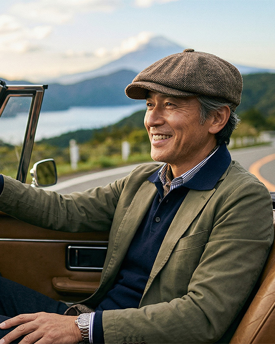 走りを愉しむ大人の装い ― 肩の力を抜いたドライビングスタイル