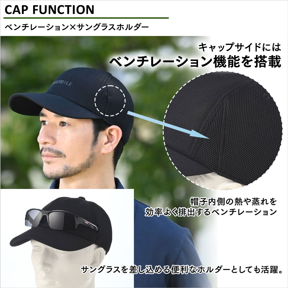 Air Mesh Golf Cap（エアメッシュ ゴルフキャップ） 詳細