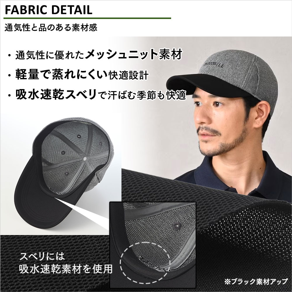 Air Mesh Golf Cap（エアメッシュ ゴルフキャップ） 詳細