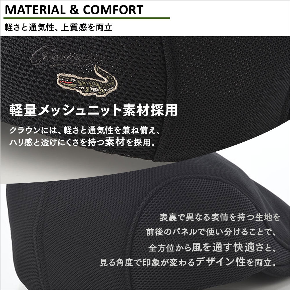 Air Mesh Golf Hunting（エアメッシュ ゴルフハンチング） 詳細