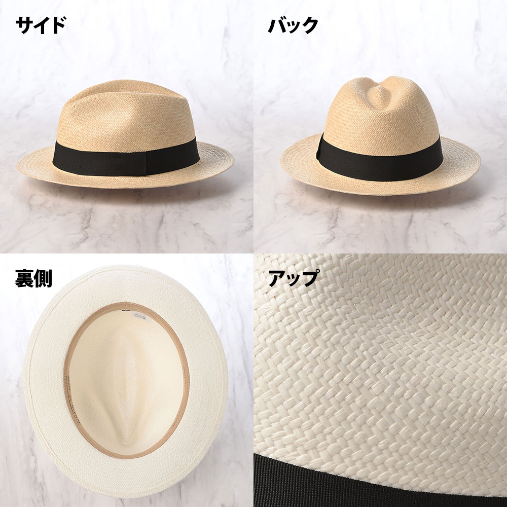 Flat Panama Hat（フラット パナマハット）　詳細