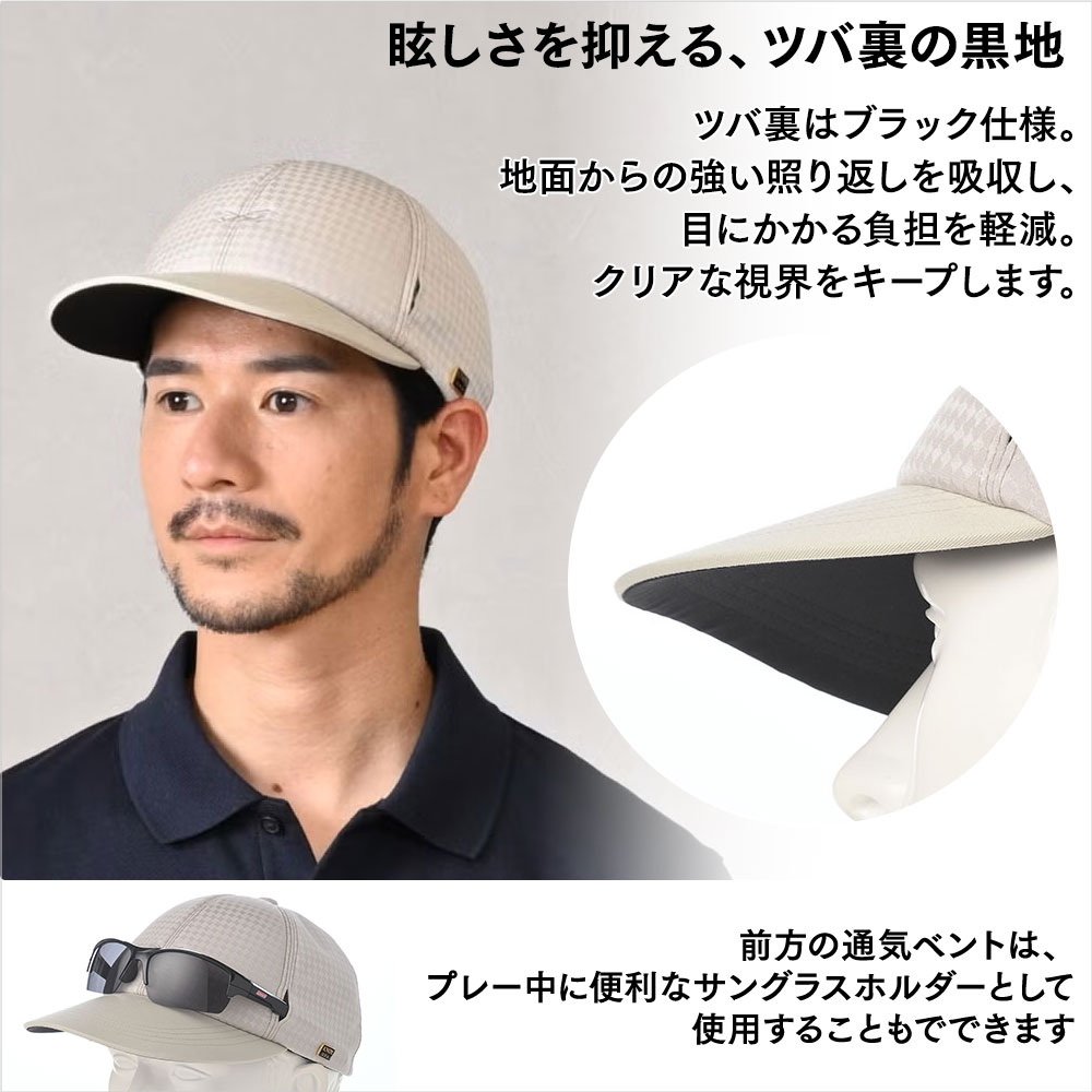 Aeria Golf Cap（エアリア ゴルフキャップ） 詳細