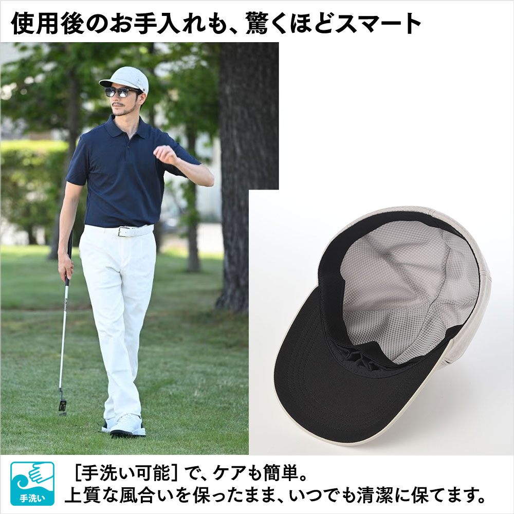 Aeria Golf Cap（エアリア ゴルフキャップ） 詳細