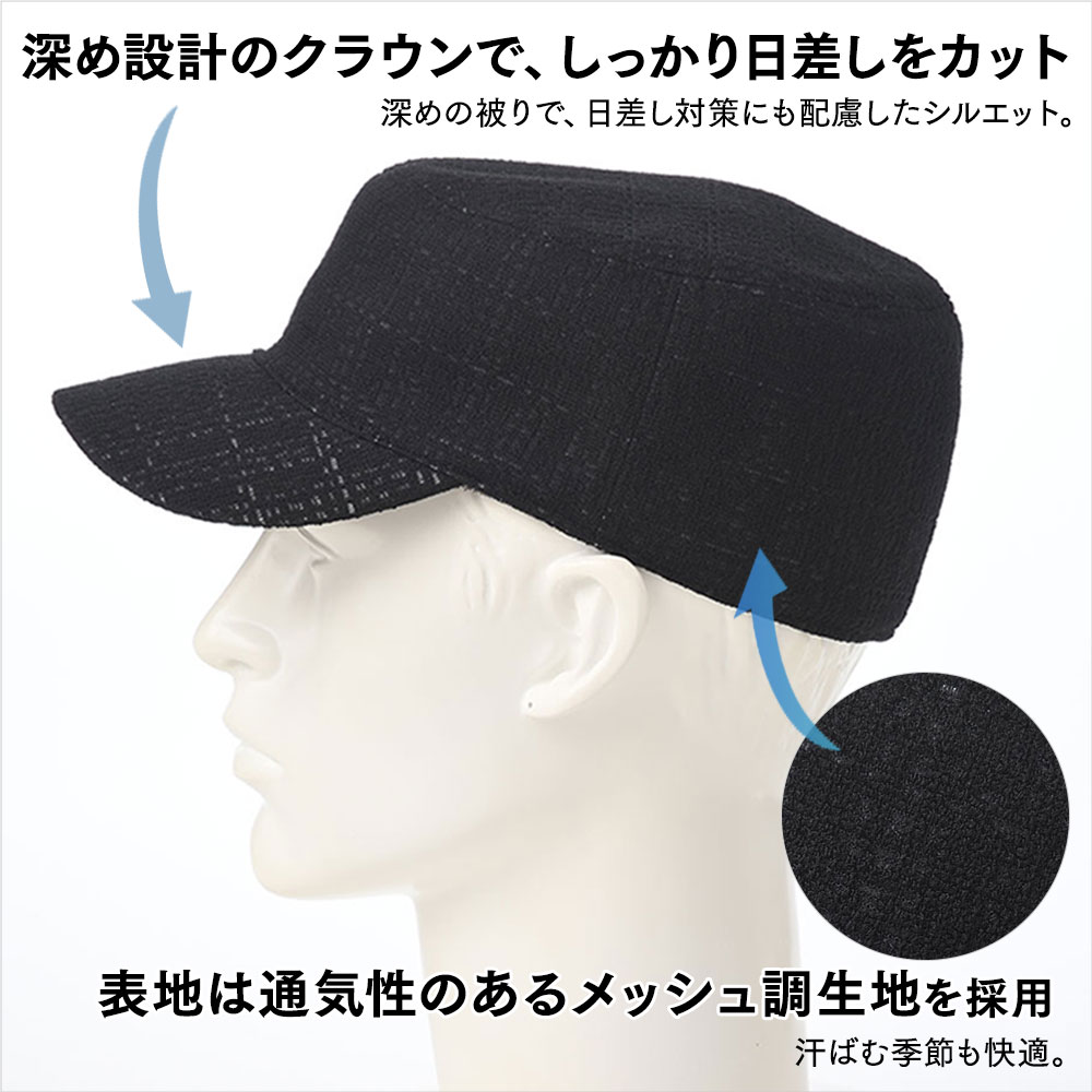 Openwork Cap（オープンワーク キャップ）　詳細