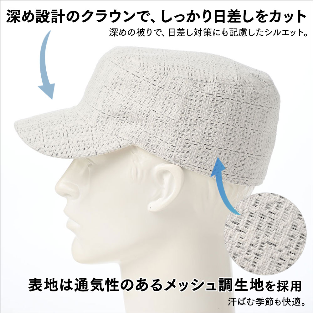 Openwork Cap（オープンワーク キャップ）　詳細