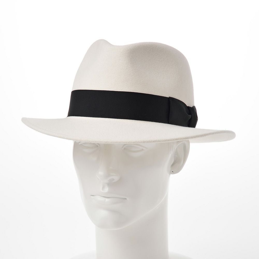 トナック フェルトハット FEDORA BLANC（フェドラ ブラン）ホワイト