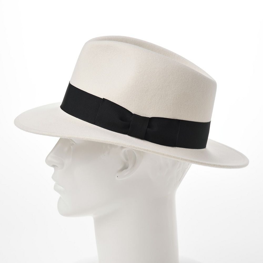 トナック フェルトハット FEDORA BLANC(フェドラ ブラン)ホワイト トナック フェルトハット FEDORA BLANC(フェドラ ブラン)ホワイト