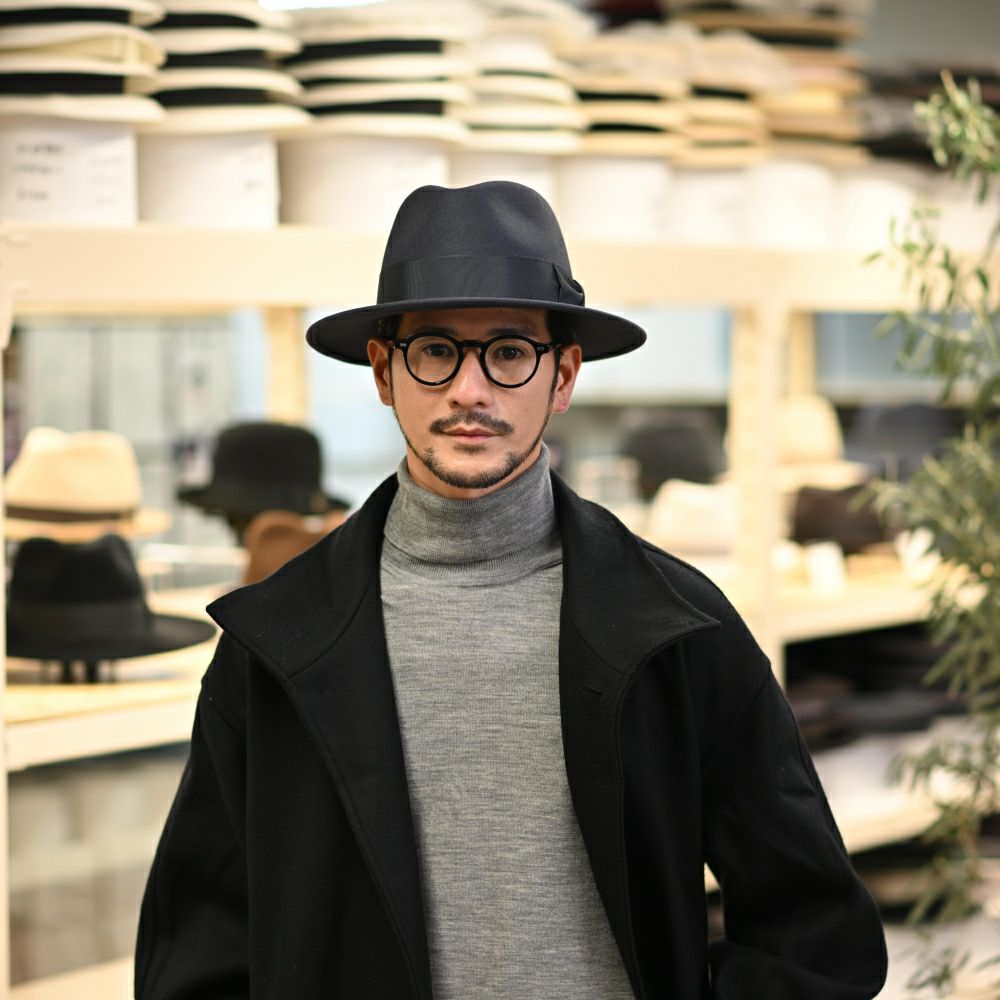 トナック フェルトハット FEDORA LAC（フェドラ ラック）グレー | 帽子