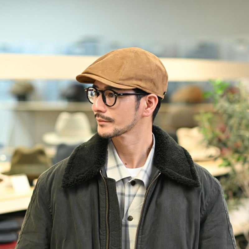 マローネのキャスケット Galles Honduras Goatskin（ウェールズ ホンジュラス ゴートスキン）BN122 ベージュ