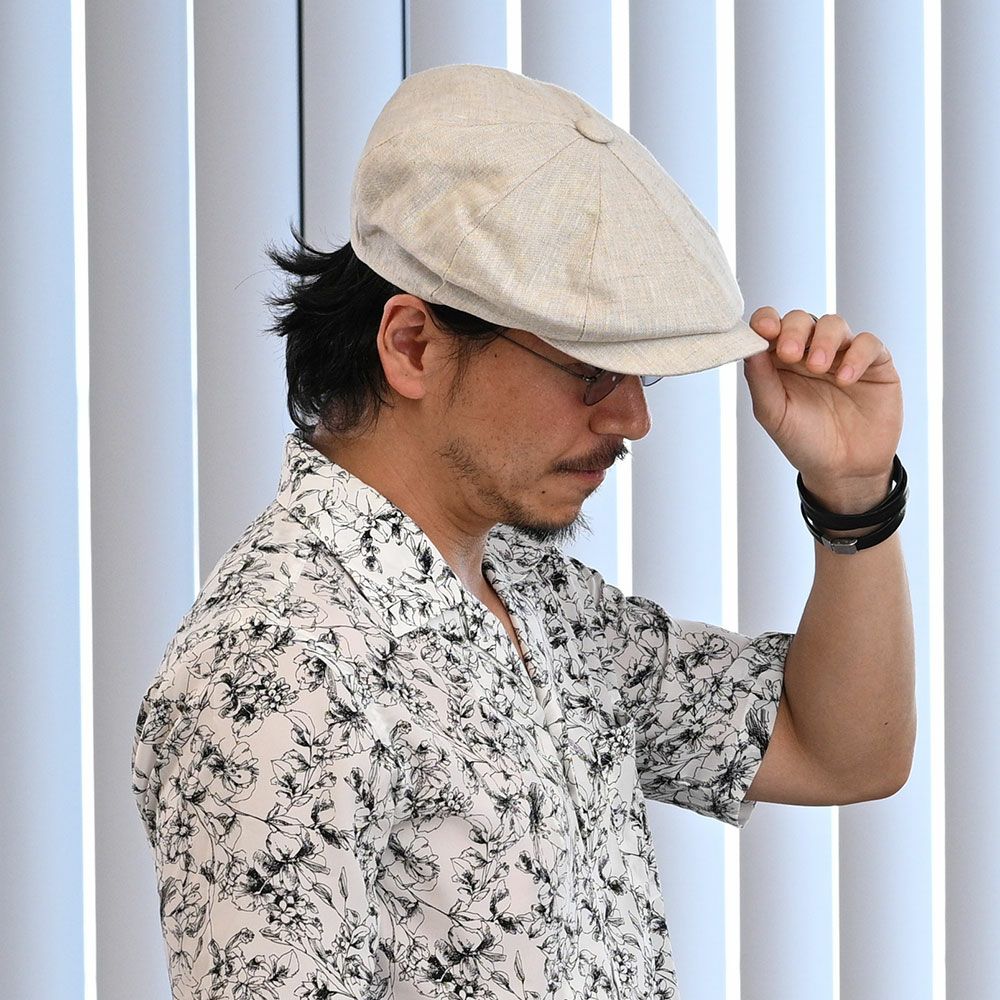 フェイルスワース キャスケット Irish Linen Alfie（アイリッシュ