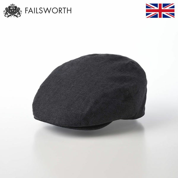 Irish Linen Cap（アイリッシュリネン キャップ）チャコール