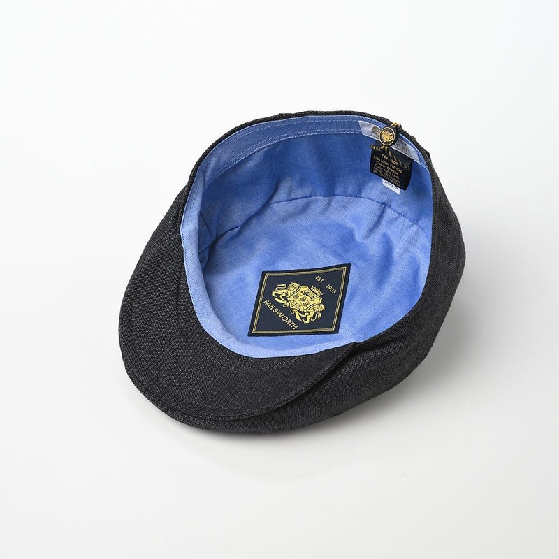 フェイルスワースのハンチング Irish Linen Cap（アイリッシュリネン キャップ）チャコール