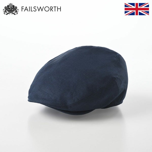 Irish Linen Cap（アイリッシュリネン キャップ）ネイビー