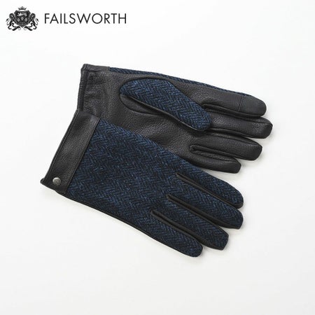 フェイルスワースの手袋 Harris Tweed Glove（ハリスツイード グローブ）3302