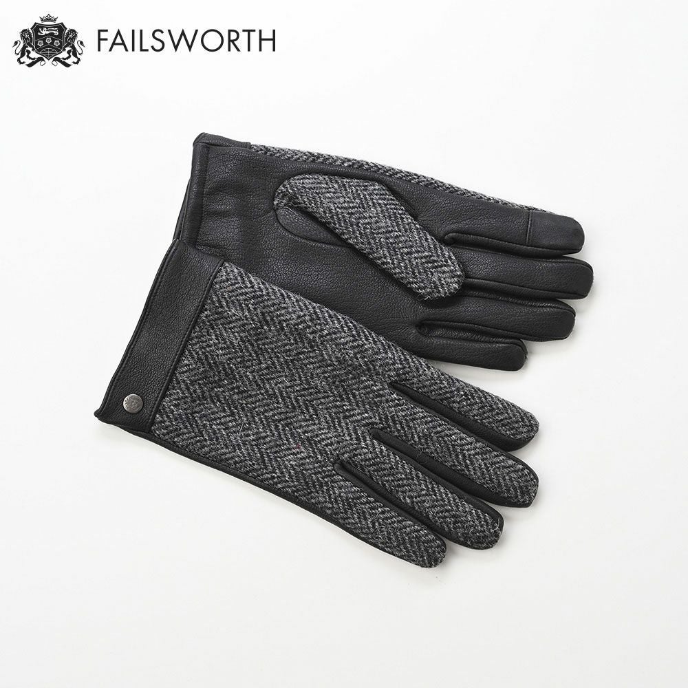 フェイルスワース 手袋 Harris Tweed Glove（ハリスツイード グローブ