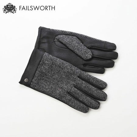 フェイルスワースの手袋 Harris Tweed Glove（ハリスツイード グローブ）4615