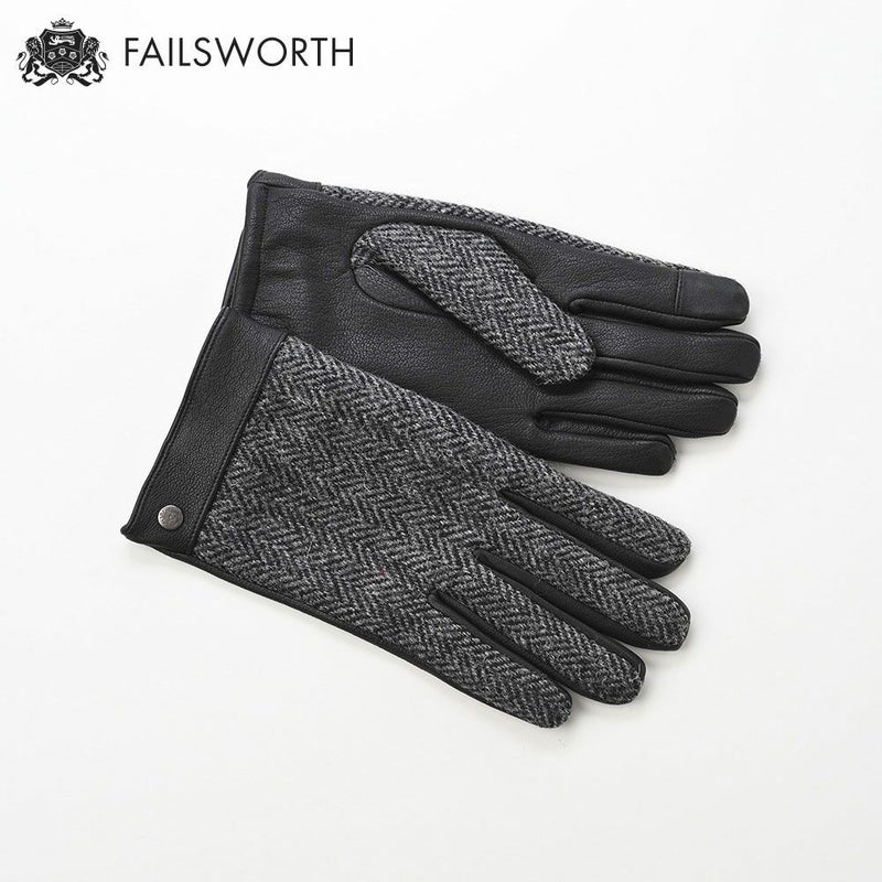 フェイルスワースの手袋 Harris Tweed Glove（ハリスツイード グローブ）4615