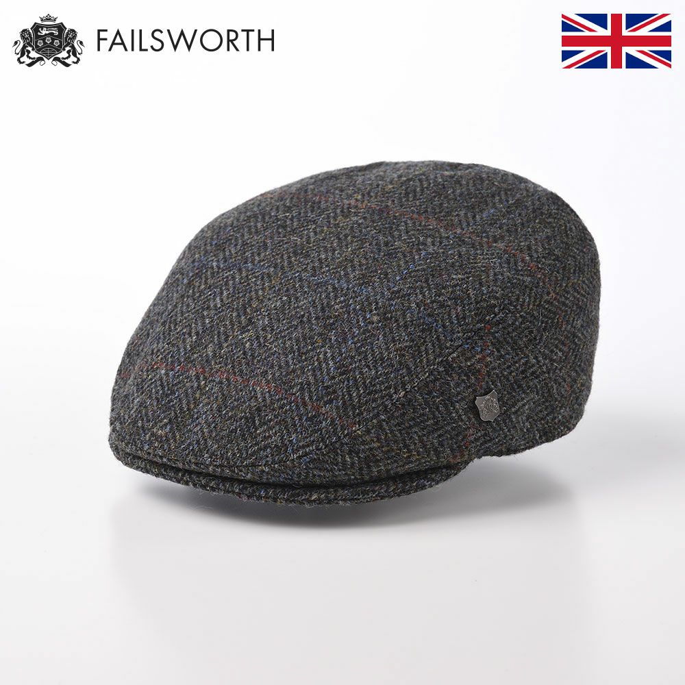 ステルコフスキー キャスケット Peaky Blinders Harris Tweed