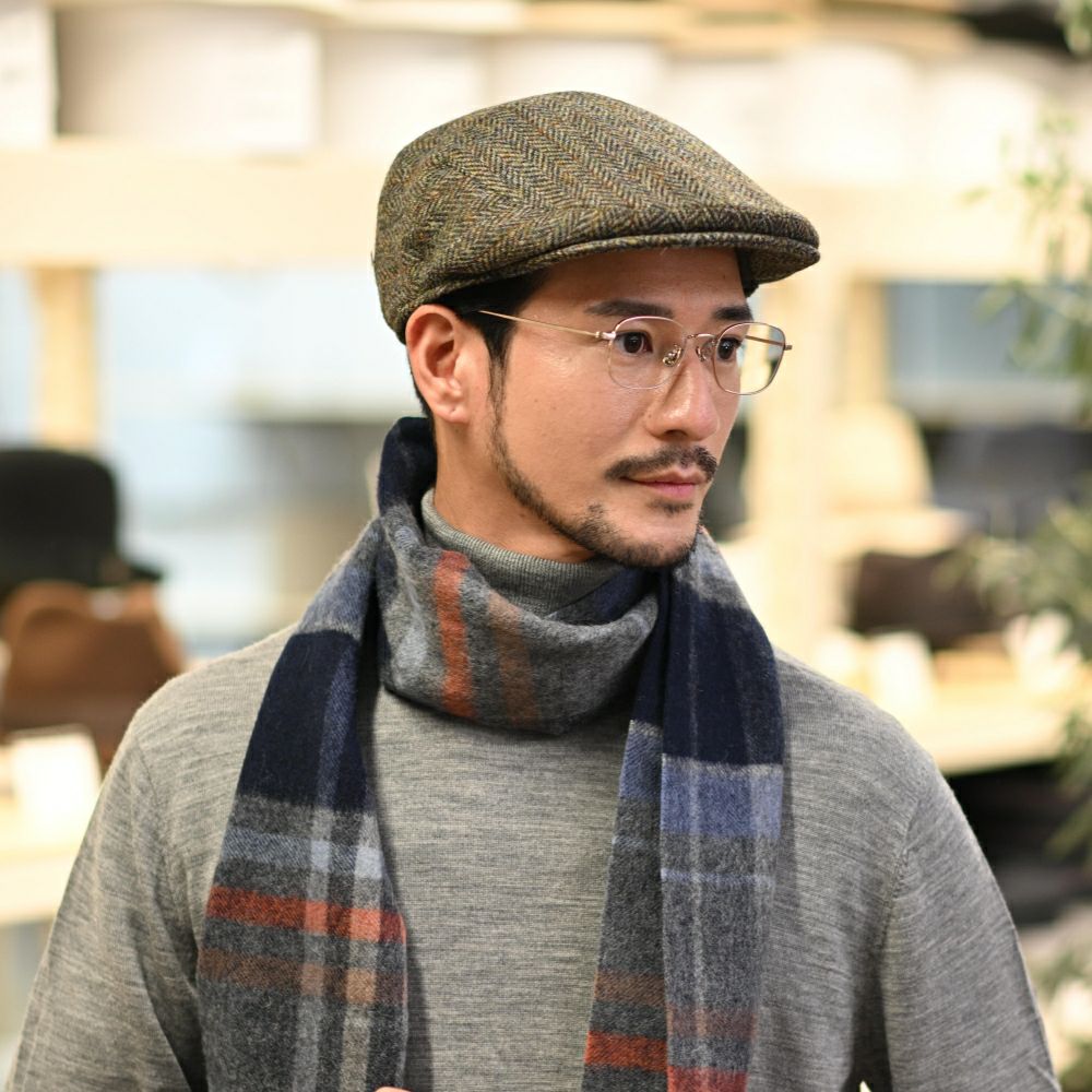 フェイルスワース ハンチング Harris Tweed Stornoway（ハリスツイード