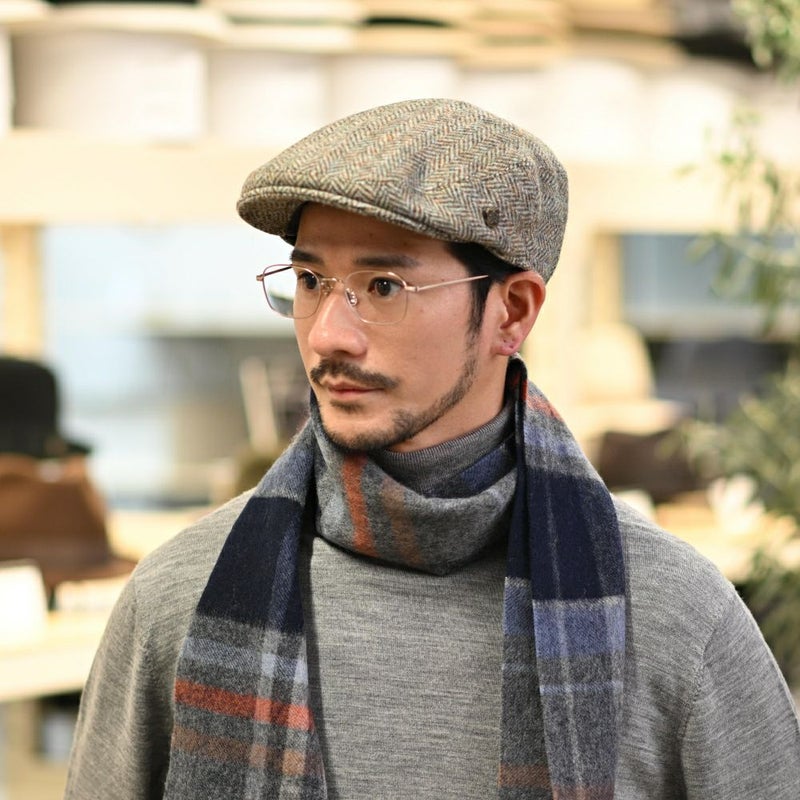 フェイルスワースのハンチング Harris Tweed Stornoway（ハリスツイード ストーノウェイ）3397