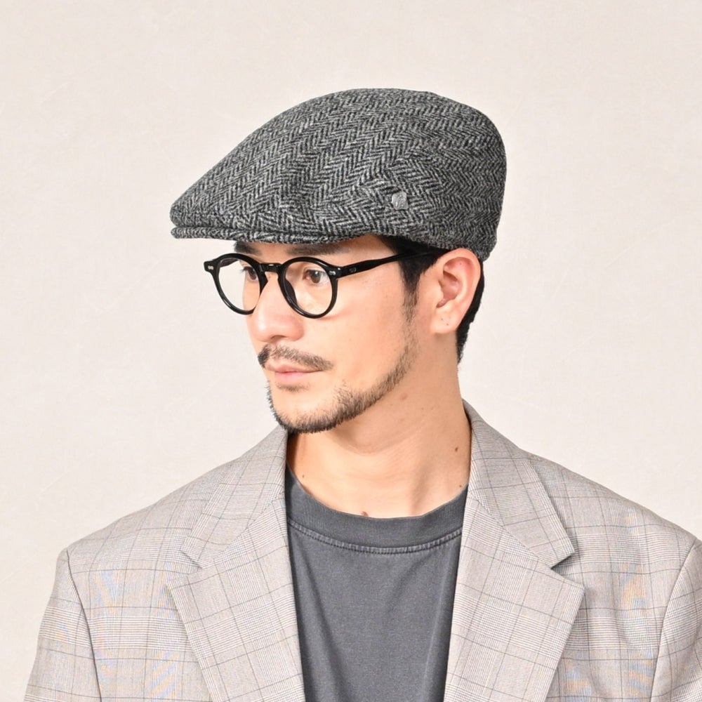 フェイルスワース ハンチング Harris Tweed Stornoway（ハリスツイード
