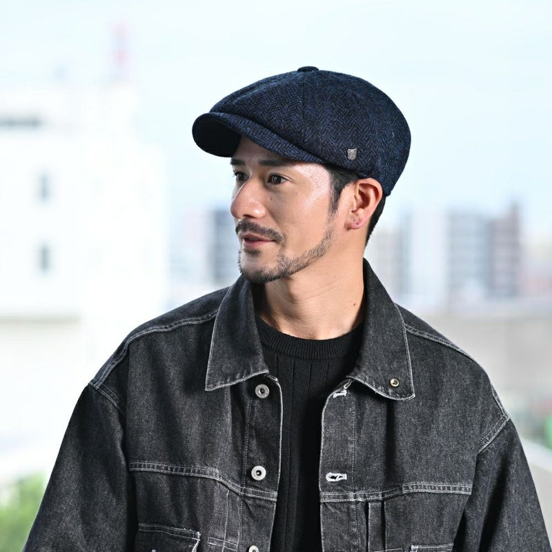 フェイルスワースのキャスケット Harris Tweed Carloway（ハリスツイード キャロウェイ）3302