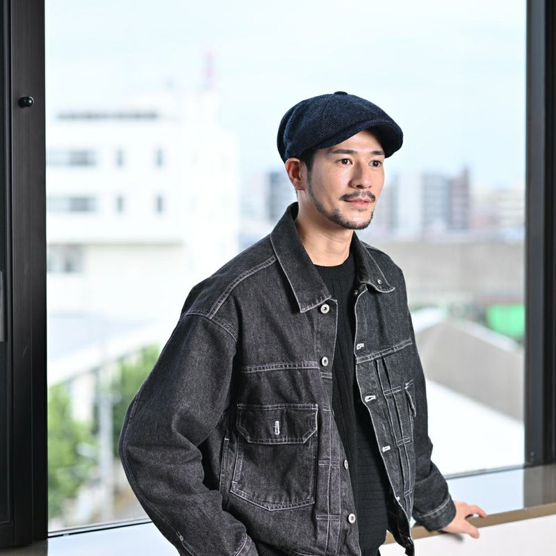 フェイルスワースのキャスケット Harris Tweed Carloway（ハリスツイード キャロウェイ）3302