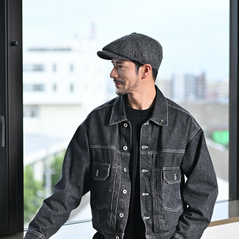 フェイルスワースのキャスケット Harris Tweed Carloway（ハリスツイード キャロウェイ）4615