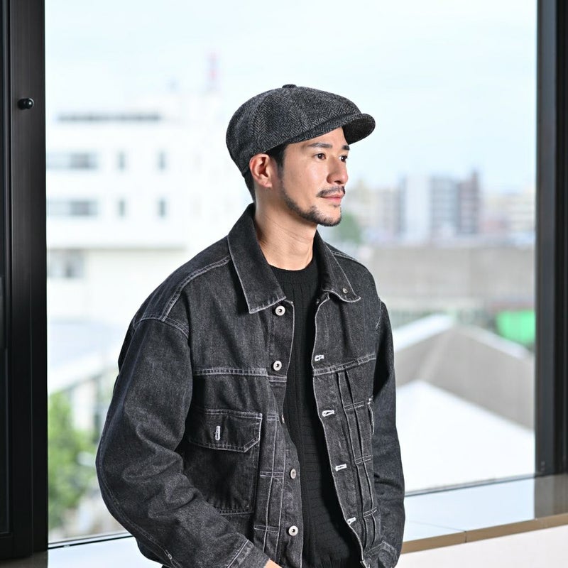 フェイルスワースのキャスケット Harris Tweed Carloway（ハリスツイード キャロウェイ）4615