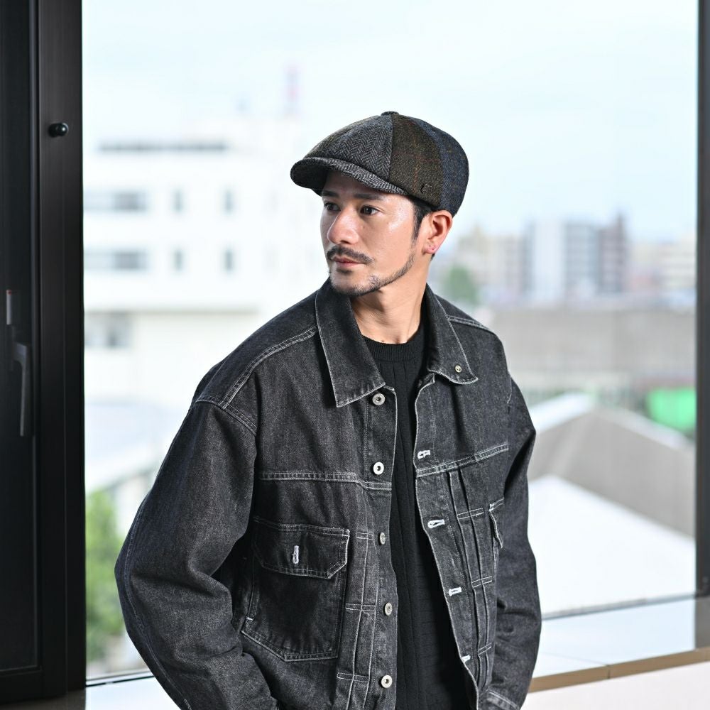 フェイルスワース キャスケット Harris Tweed Lewis（ハリスツイード