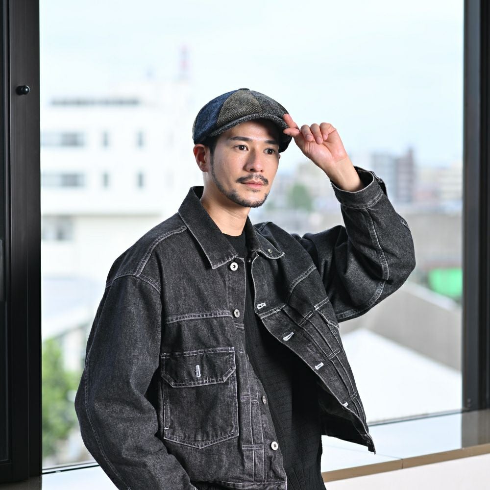 フェイルスワース キャスケット Harris Tweed Lewis（ハリスツイード