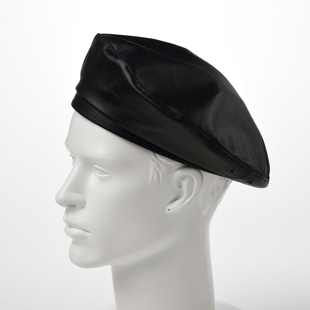 ステルコフスキー ベレー帽 Rebel Leather Beret（リベルレザー ベレー