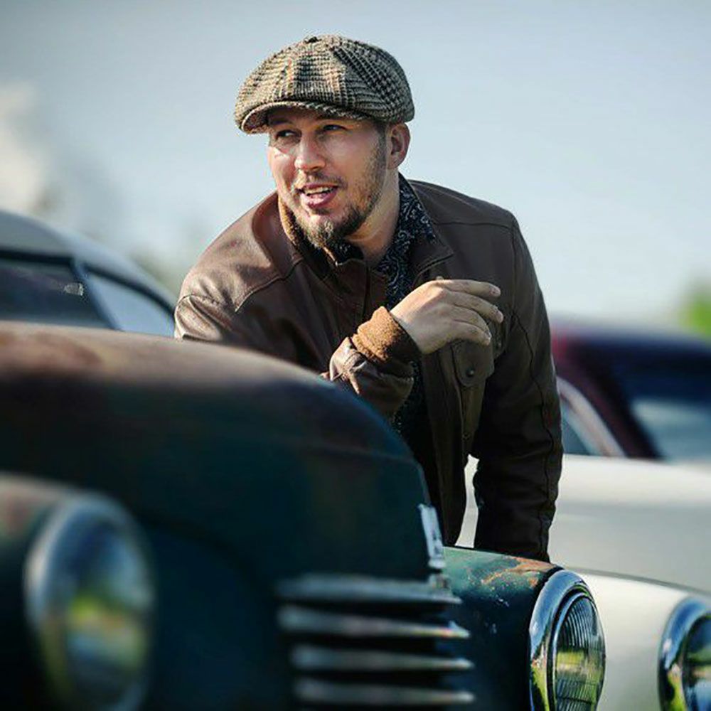 ステルコフスキー ピーキーブラインダーズ ハリスツイード ブラックヘリンボーン ステルコフスキー キャスケット Peaky Blinders Harris Tweed