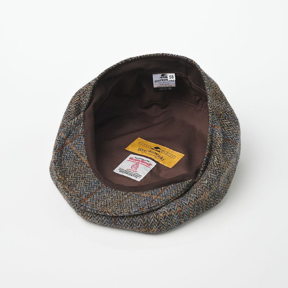 ステルコフスキー キャスケット Peaky Blinders Harris Tweed