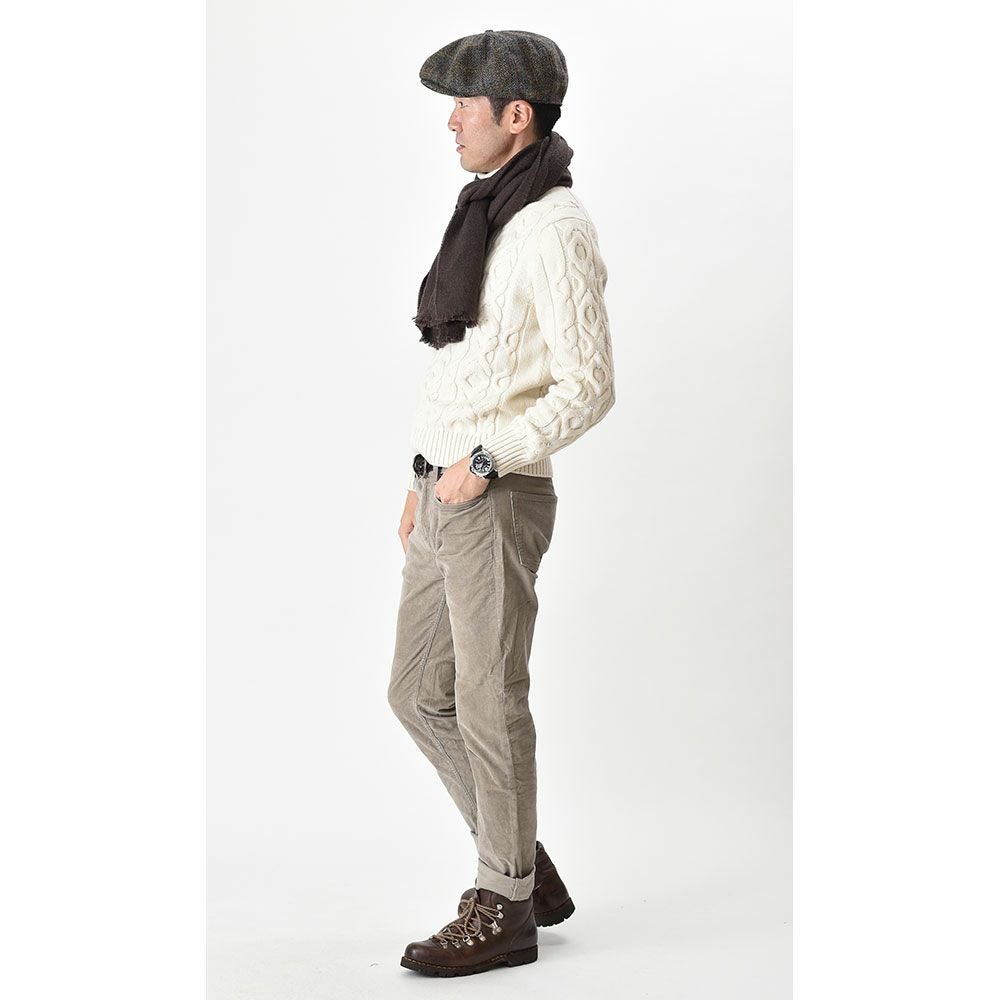ステルコフスキー キャスケット Peaky Blinders Harris Tweed
