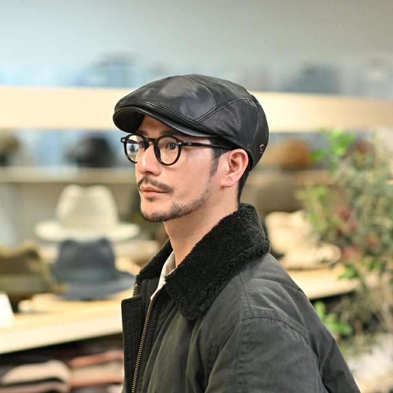 ゴットマンのハンチング Brighton Sheep Leather（ブライトン シープレザー）G2682218 ブラック