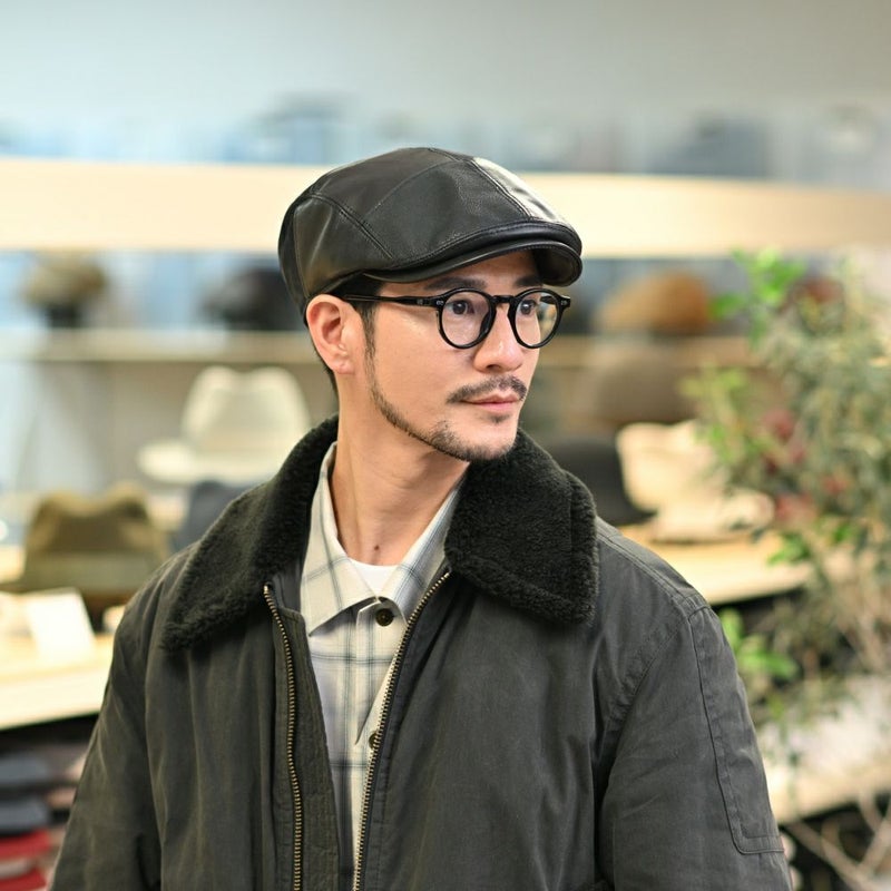 ゴットマンのハンチング Brighton Sheep Leather（ブライトン シープレザー）G2682218 ブラック