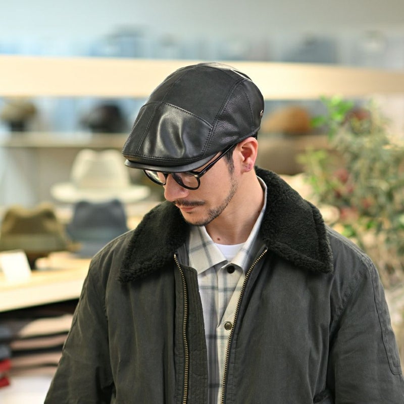 ゴットマンのハンチング Brighton Sheep Leather（ブライトン シープレザー）G2682218 ブラック