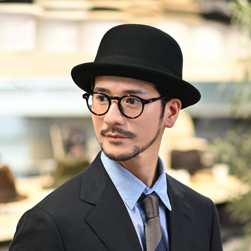 ビガリのボーラーハット RONDA（ロンダ）ブラック