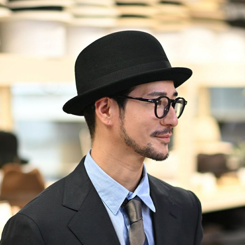 ビガリのボーラーハット RONDA（ロンダ）ブラック