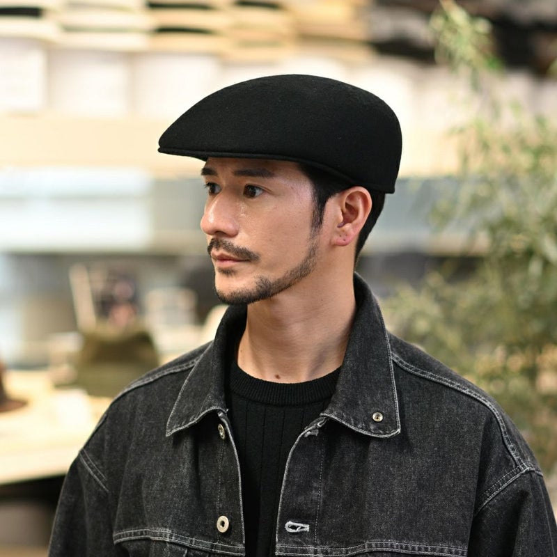 ビガリのハンチング PLANETA（プラネタ）ブラック