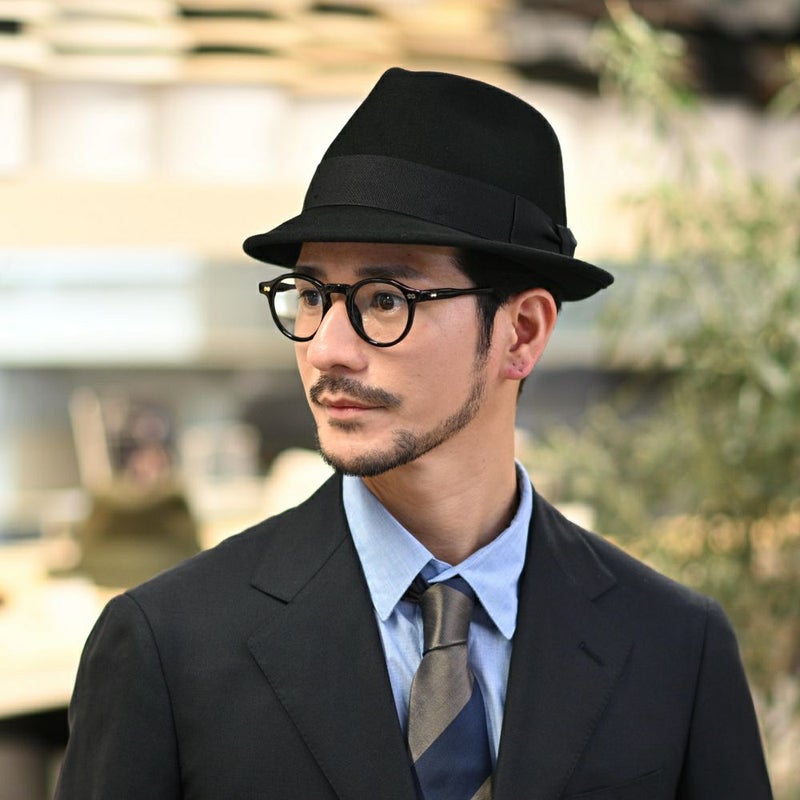 ビガリのフェルトハット RICARDO（リカルド）ブラック