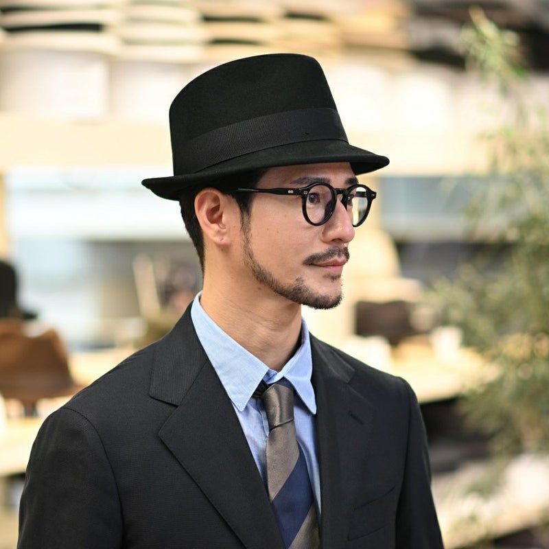 ビガリのフェルトハット RICARDO（リカルド）ブラック