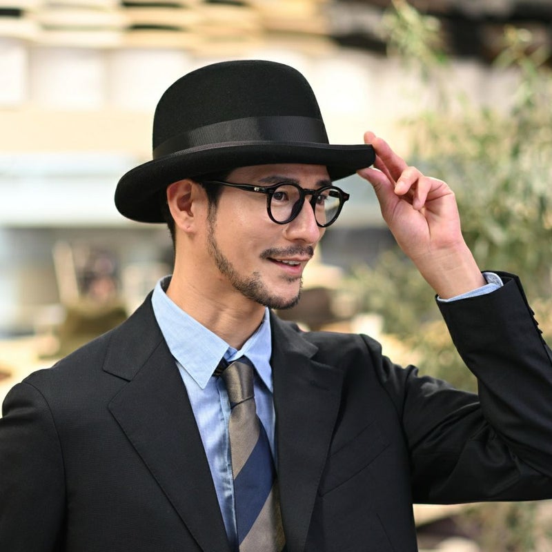 ビガリのボーラーハット BOWLER FULLY（ボウラー フリー）ブラック