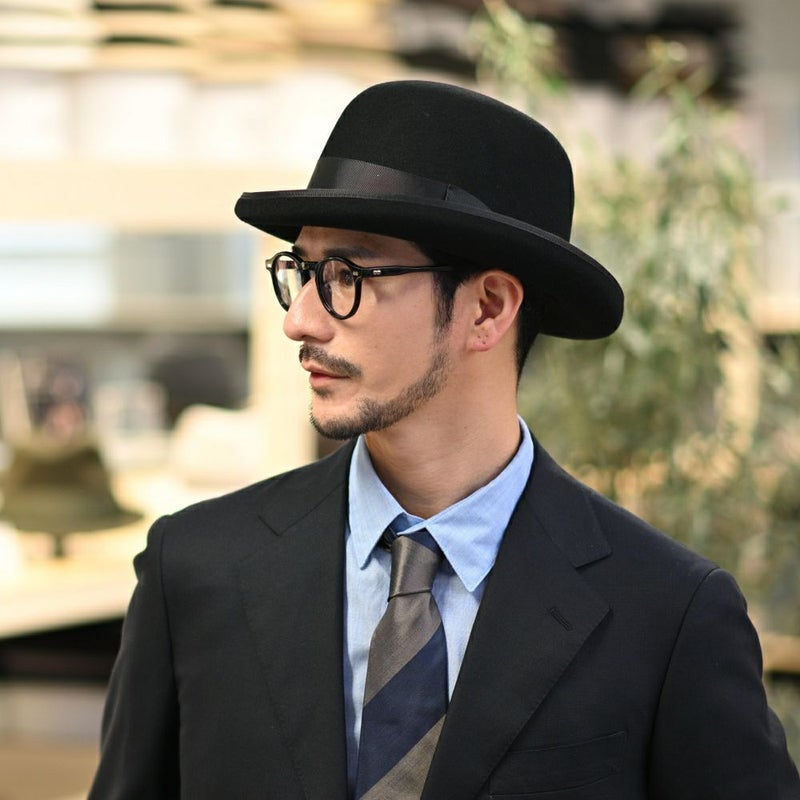 ビガリのボーラーハット BOWLER FULLY（ボウラー フリー）ブラック
