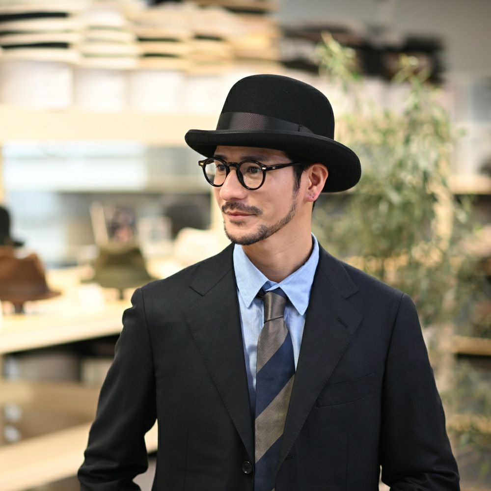 ビガリ ボーラーハット BOWLER FULLY（ボウラー フリー）ブラック